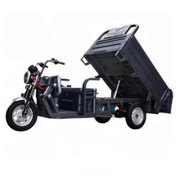1.6m Tank Tipping Cheap Open Electric Tricycle For Cargo Delivery